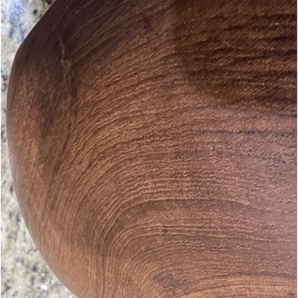 Goodwood Genuine Solid Teak by Julie Pomerantz. Salad bowl set never been used. - Picture 4 of 4